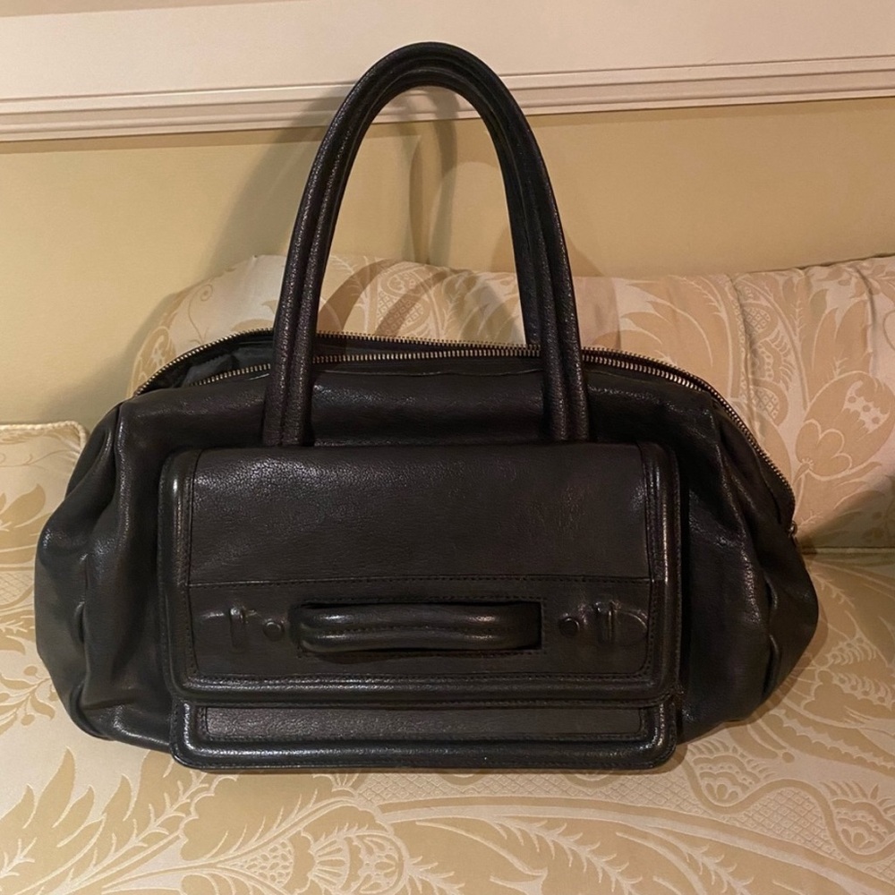 Neil Barrett Leather Satchel